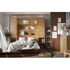 Sienas gulta 180 BED CONCEPT BC-13, balts